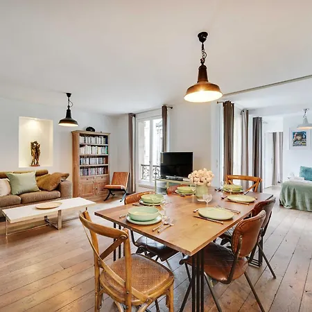 Amazing 6p 2br Beaubourg Marais